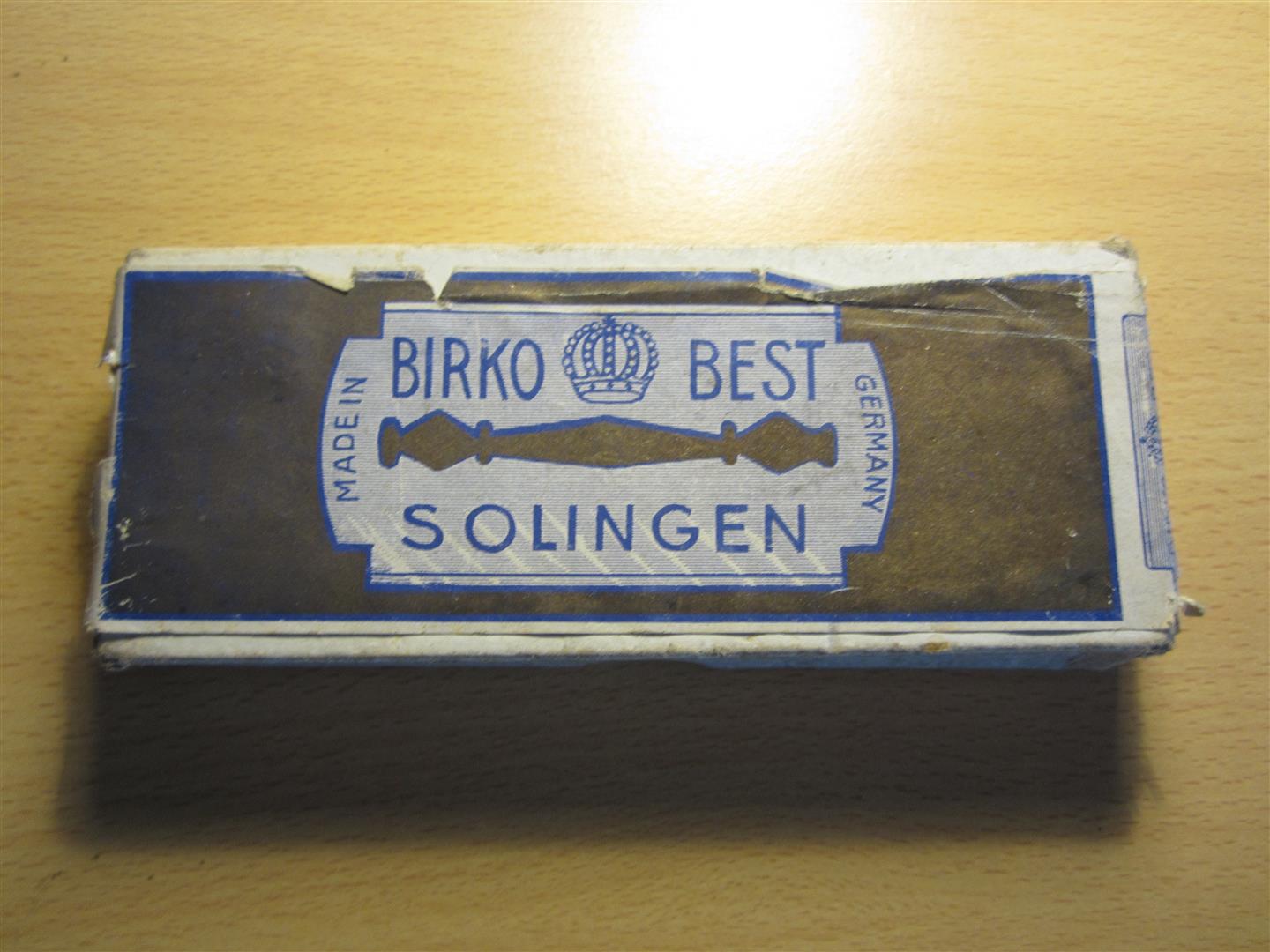 WW2 WH BIRKO BEST Razor Blades